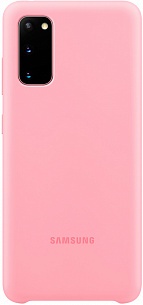 Silicone Cover для Samsung Galaxy S20 (розовый)